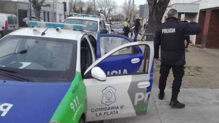 Policía de La Plata. Foto: Diario Hoy