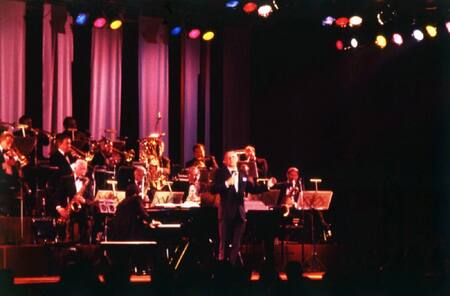 Sinatra pasó diez días en el país. Foto: Gente