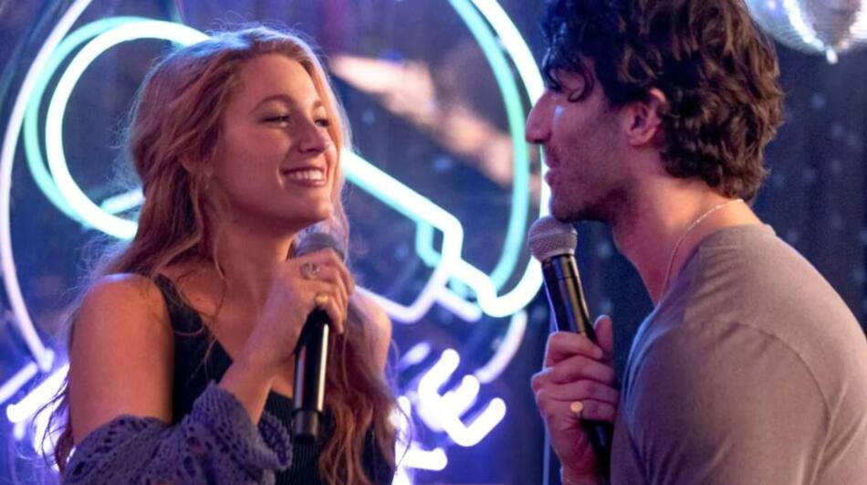 Blake Lively y Justin Baldoni en "Romper el círculo". Foto: Columbia Pictures