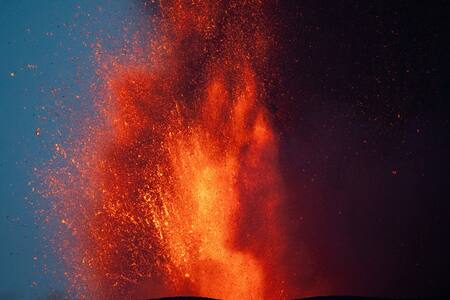 Volcán Etna. Foto: Reuters.