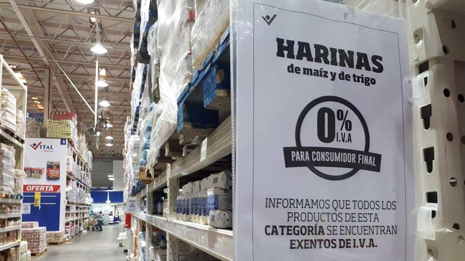 IVA en productos, alimentos, economía argentina