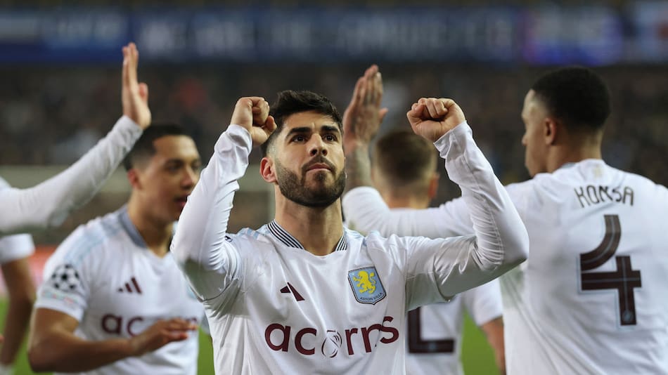 Champions League, Brujas vs. Aston Villa. Foto: REUTERS.