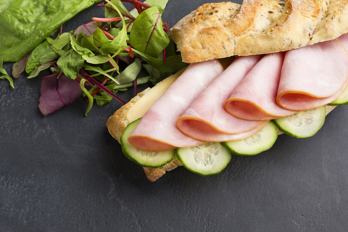 Jamón. Foto Freepik.