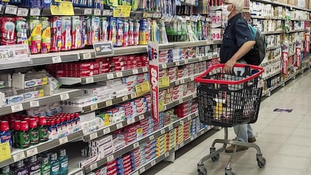 Supermercado, canasta básica de alimentos, consumo, inflación, Foto NA