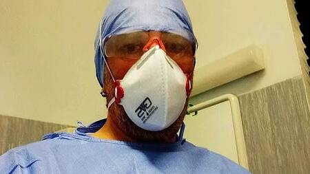 Luca Alini, enfermero italiano, coronavirus