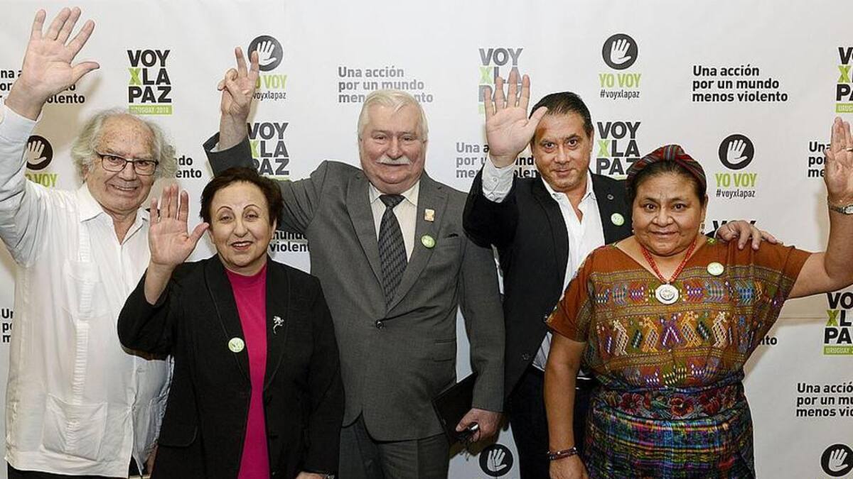 Voy por la Paz - Evento en Montevideo, Uruguay, #VOYPORLAPAZ - Premios Nobel