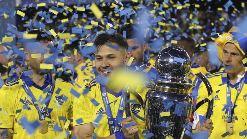 Festejo de Boca, campeonato, NA