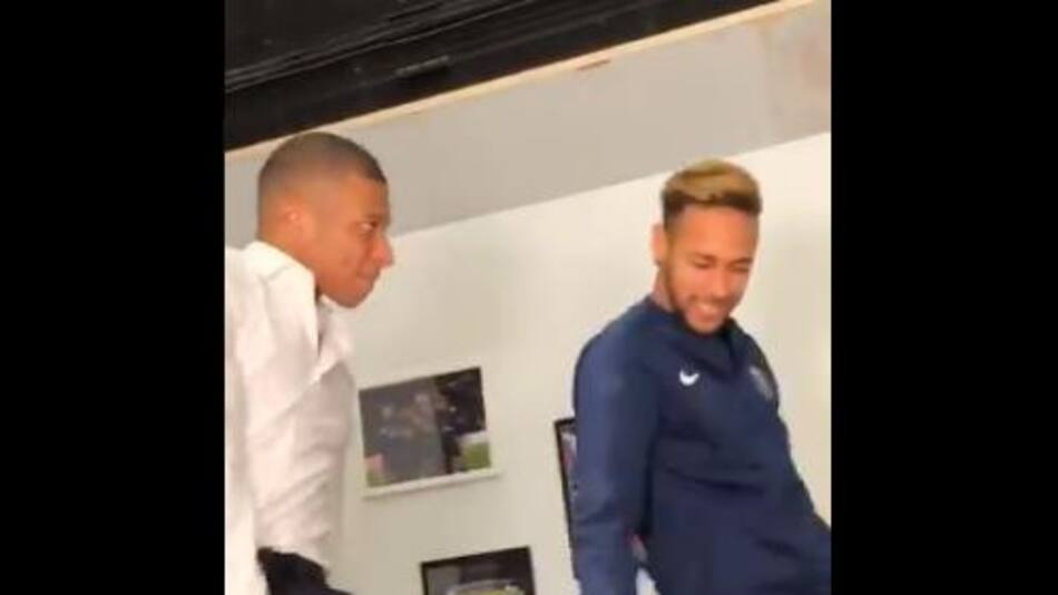 Video viral - baile PSG