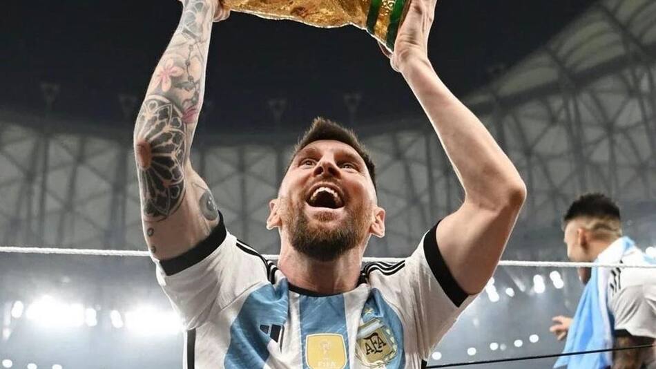 Messi. Foto: Instagram