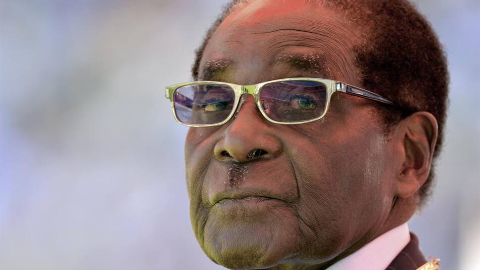 Robert Mugabe, presidente de Zimbabue