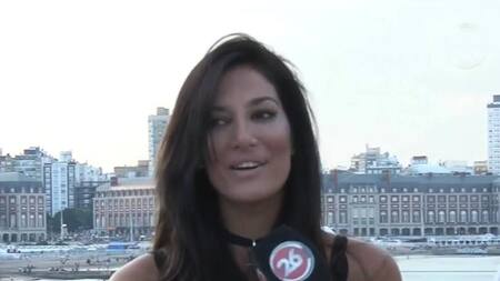 Silvina Escudero con Canal 26
