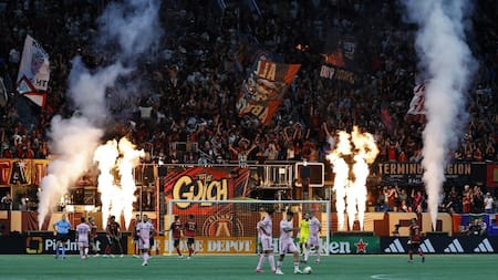 Atlanta United vapuleó a Inter Miami en condición de local. Foto: Reuters.