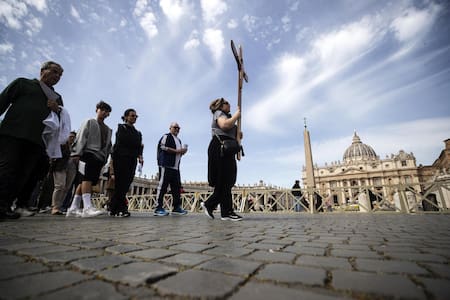 Muerte del papa Francisco. Foto: EFE.