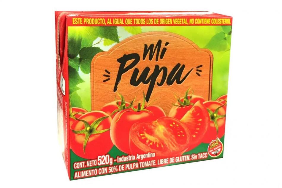 Puré de tomate, ANMAT