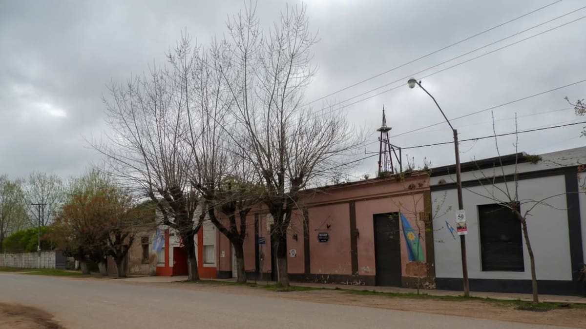 Cucullú, un pueblo bonaerense donde reina la paz.