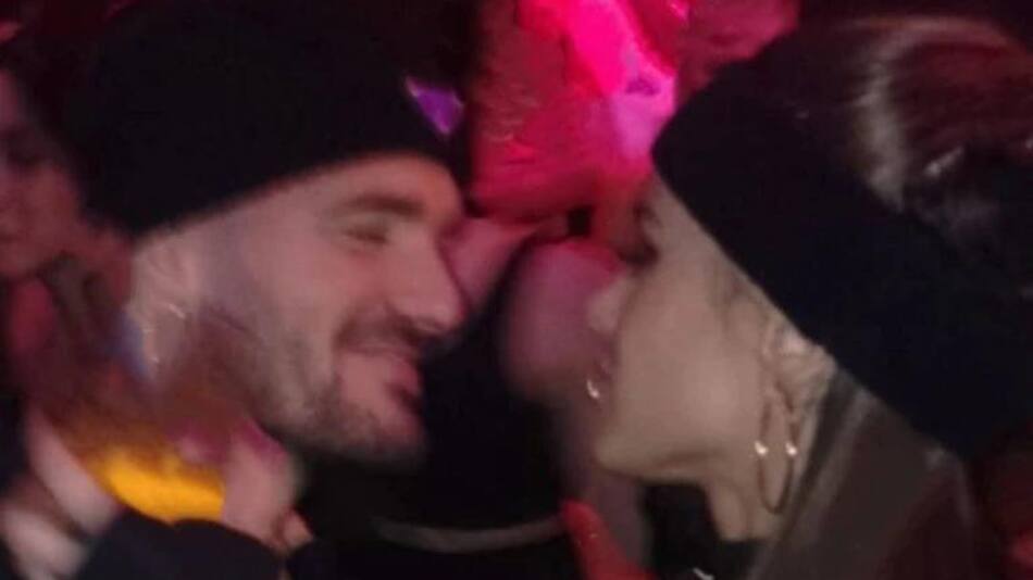 Tini y De Paul. Foto: Instagram.