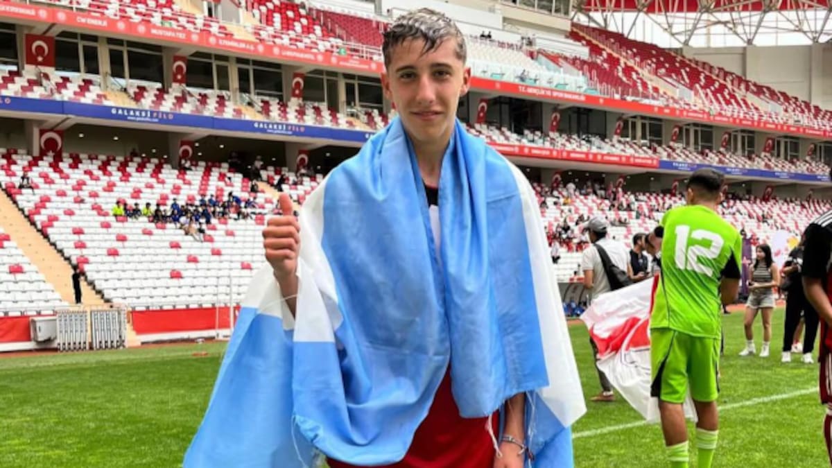 Luca Scarlato, juvenil de River.