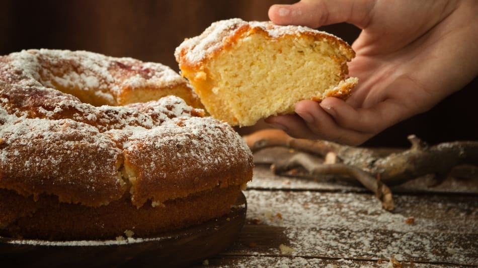 Bizcochuelo ideal para compartir una tarde de merienda