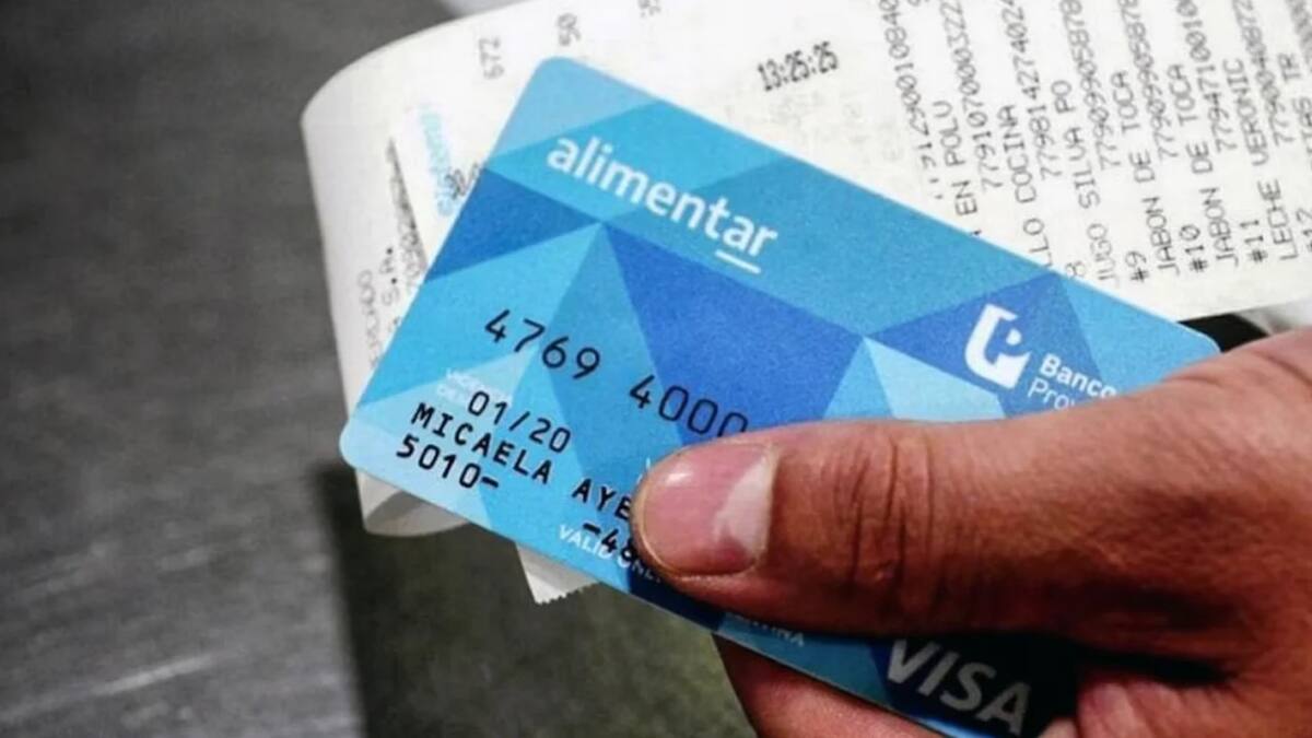 Tarjeta Alimentar.