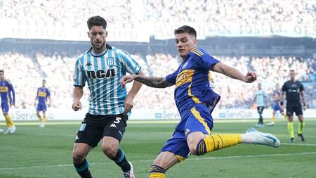 Kevin Zenón, Boca Juniors vs Racing. Foto: X @BocaJrsOficial