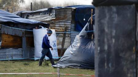 Terrenos tomados en Guernica, NA