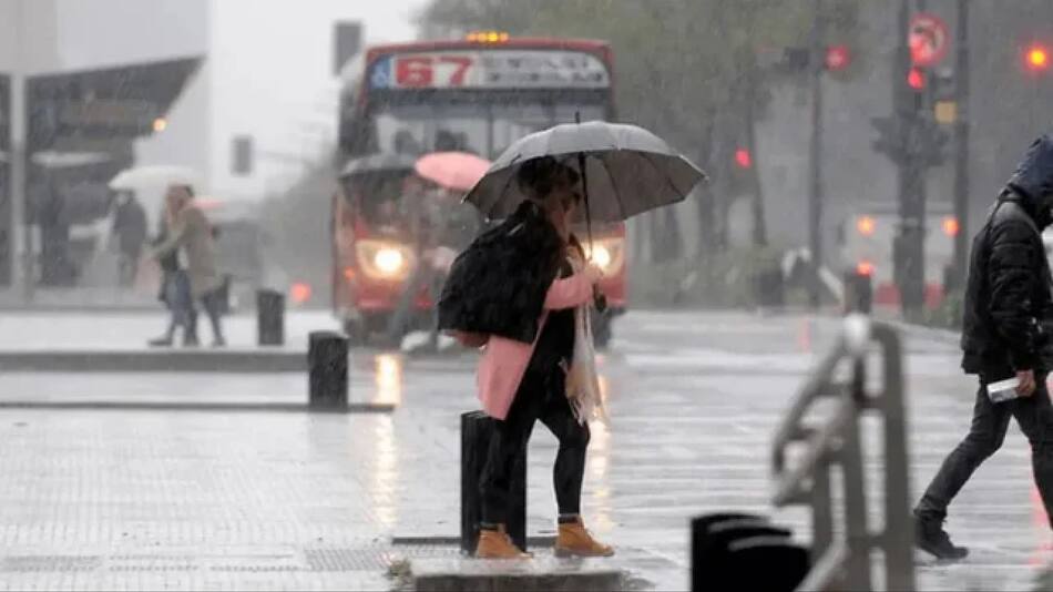 Cuando vuelven las lluvias en el AMBA. Foto NA.