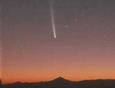 Cometa del Siglo. Foto: NA