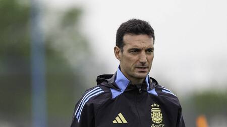 Lionel Scaloni, técnico de la Selección Argentina. Foto: NA.