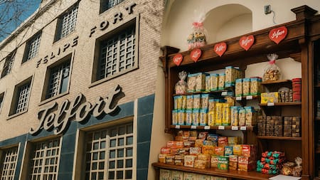 Muebles originales y sabores de la infancia: el local de Felfort donde comprar los clásicos huevos de Pascua