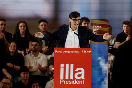 Salvador Illa, Partido Socialista de Cataluña. Foto: Reuters