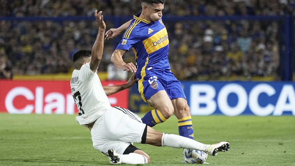 Lautaro Blanco, Boca vs Riestra. Foto: X @BocaJrsOficial