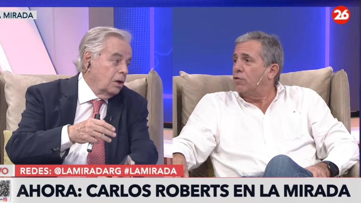 Carlos Roberts en La Mirada. Foto: Captura de video.