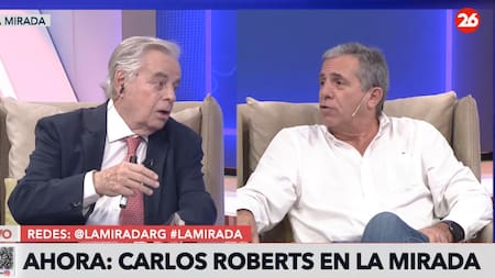 Carlos Roberts en La Mirada. Foto: Captura de video.