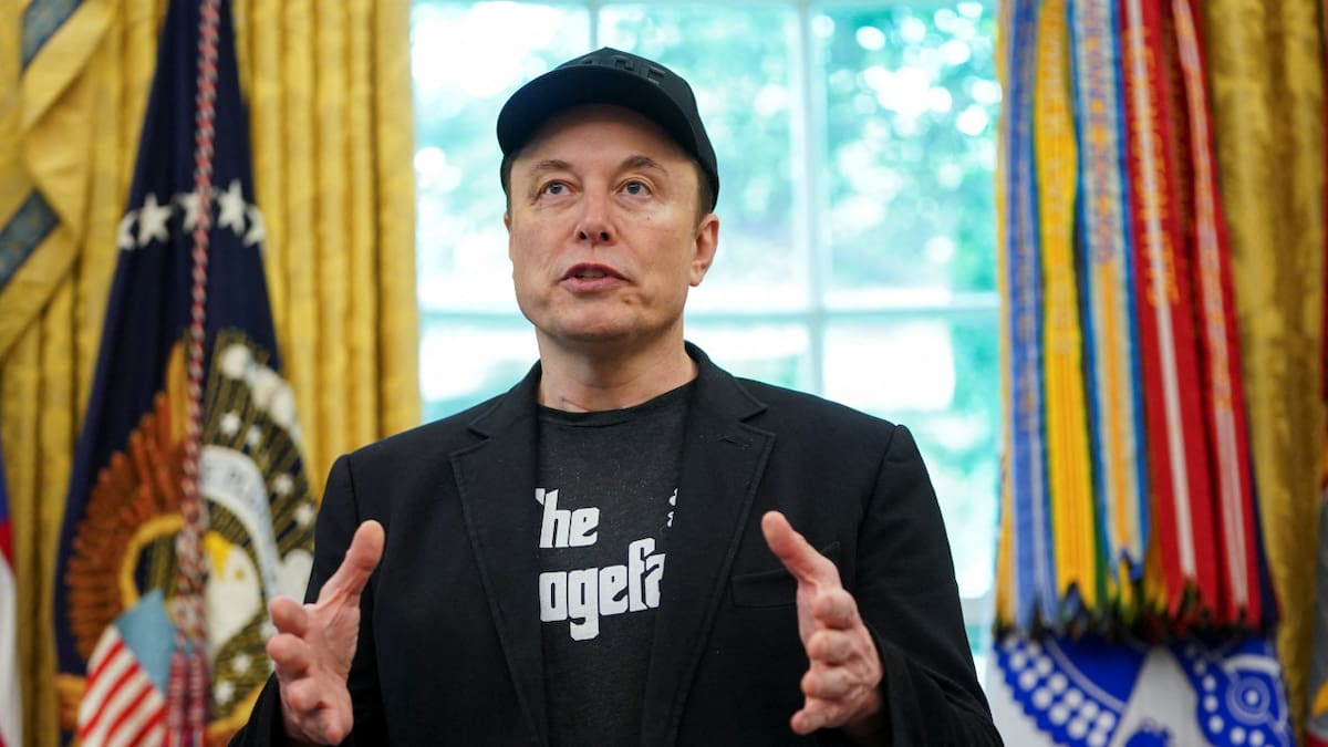 Elon Musk y su rol en el Gobierno de Donald Trump. Foto: Reuters/Nathan Howard