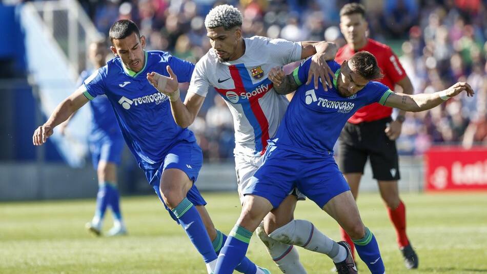 Barcelona igualó sin goles ante Getafe. Foto: EFE