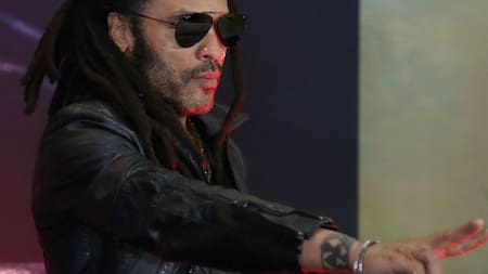 Lenny Kravitz, músico. Foto: EFE