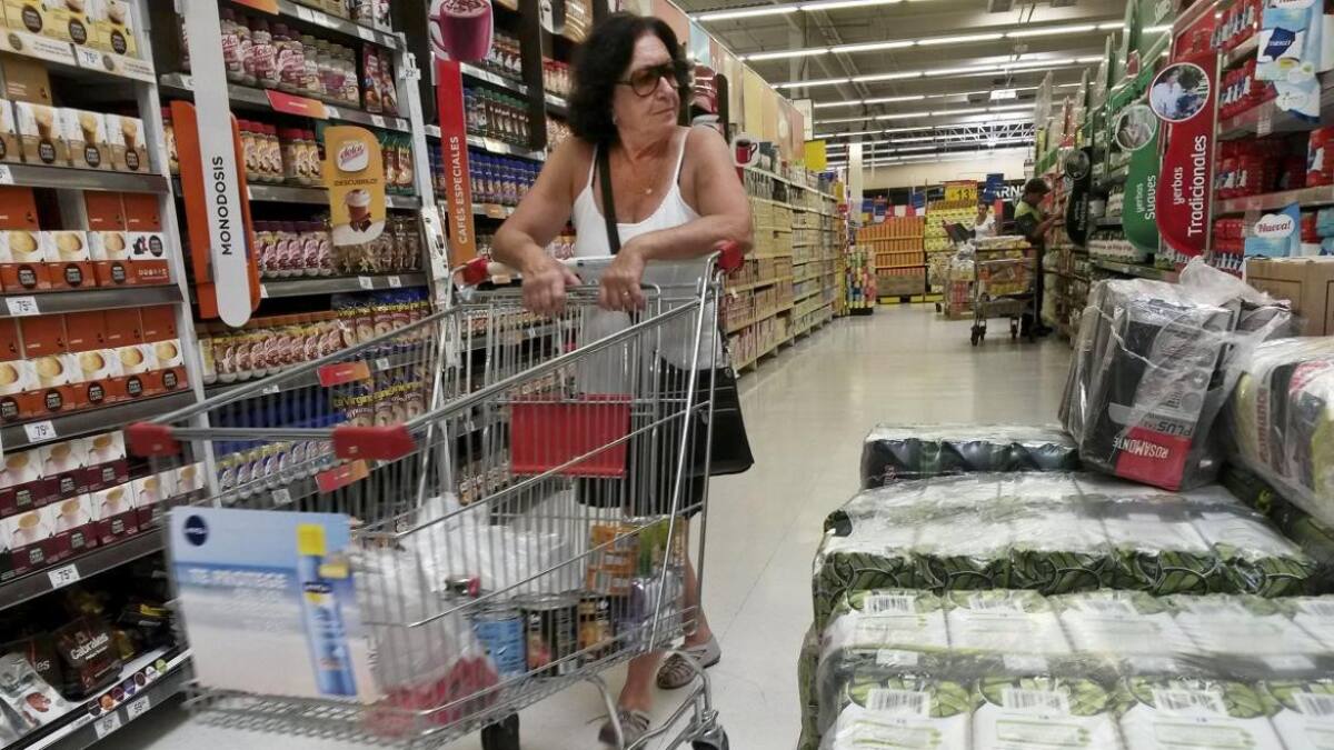 Supermercado, canasta básica de alimentos, consumo, inflación, Foto NA