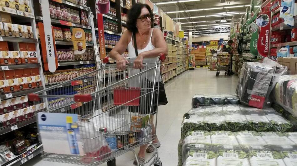 Supermercado, canasta básica de alimentos, consumo, inflación, Foto NA