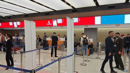 Aeropuerto Internacional de Ezeiza. Foto: NA.