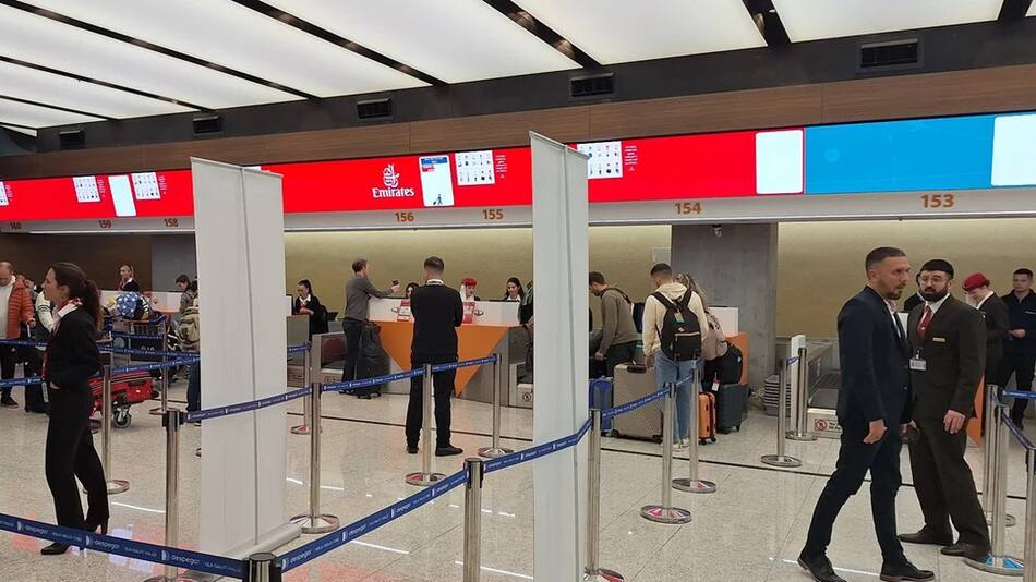 Aeropuerto Internacional de Ezeiza. Foto: NA.