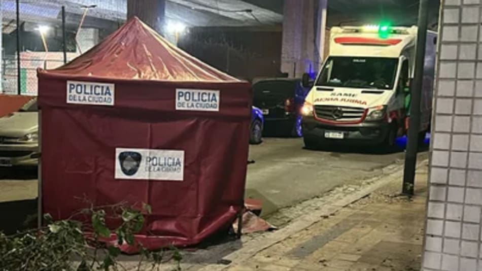 Un motociclista murió tras caer de la autopista 25 de Mayo. Foto: NA.