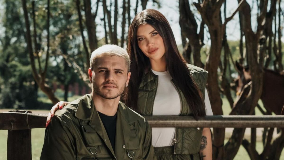 Wanda Nara y Mauro Icardi. Foto: Instagram/wanda_nara