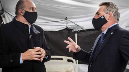 Omar Perotti y Agustín Rossi, Santa Fe, NA