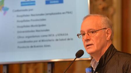 Ministro de Salud Daniel Gollán, NA