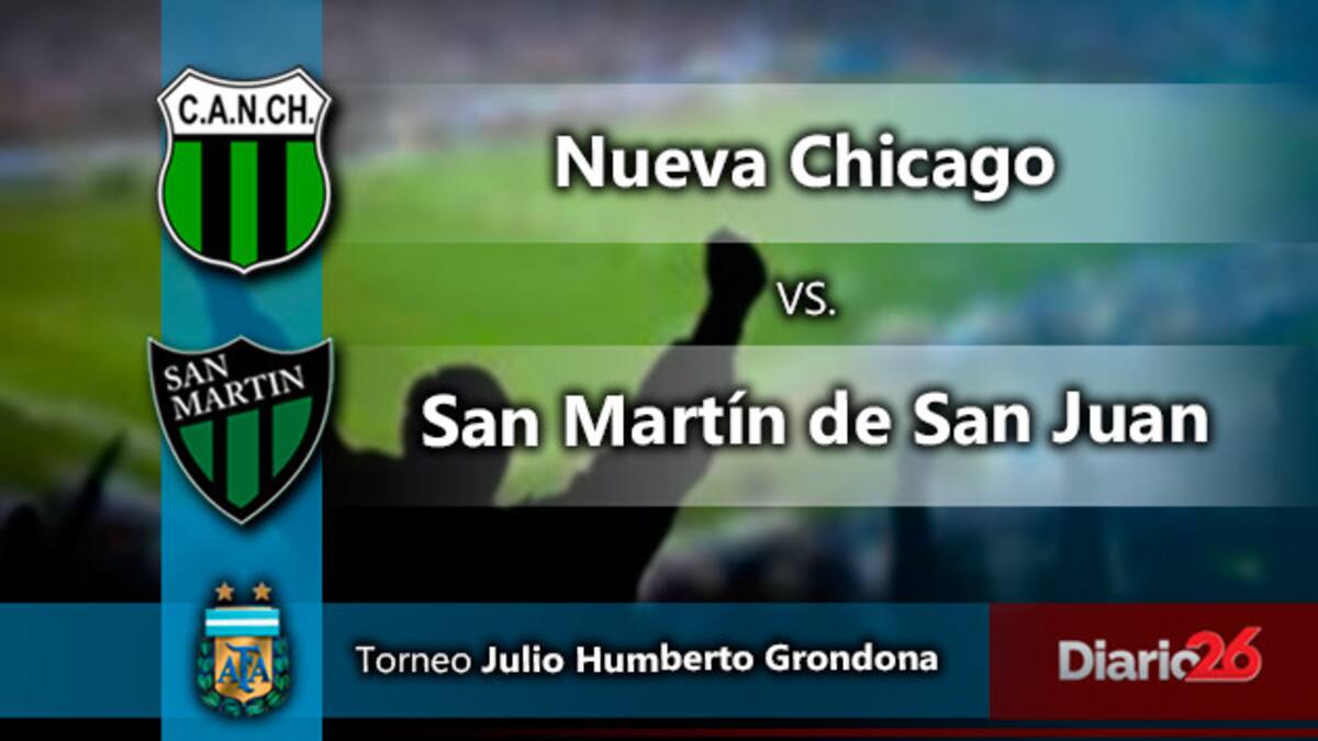 Torneo Julio Grondona - Nueva Chicago vs. San Martín de San Juan