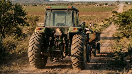 Horror en Santiago del Estero: una niña de 3 años murió tras caer de un tractor en movimiento