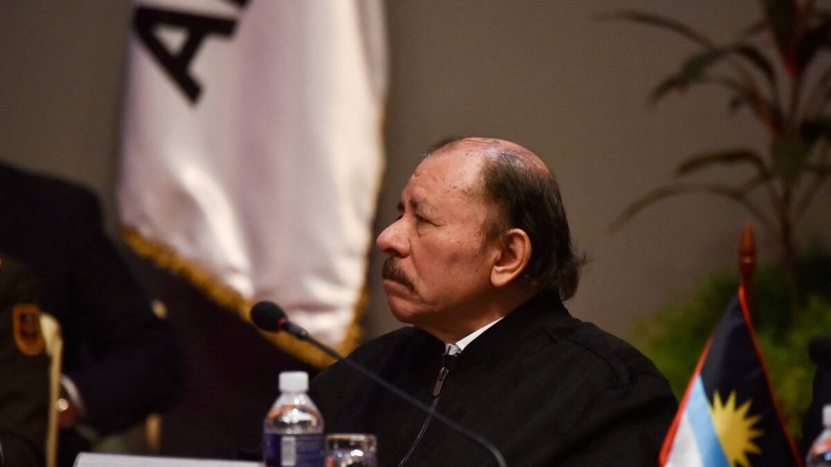 Daniel Ortrega, presidente de Nicaragua. Foto: Reuters.