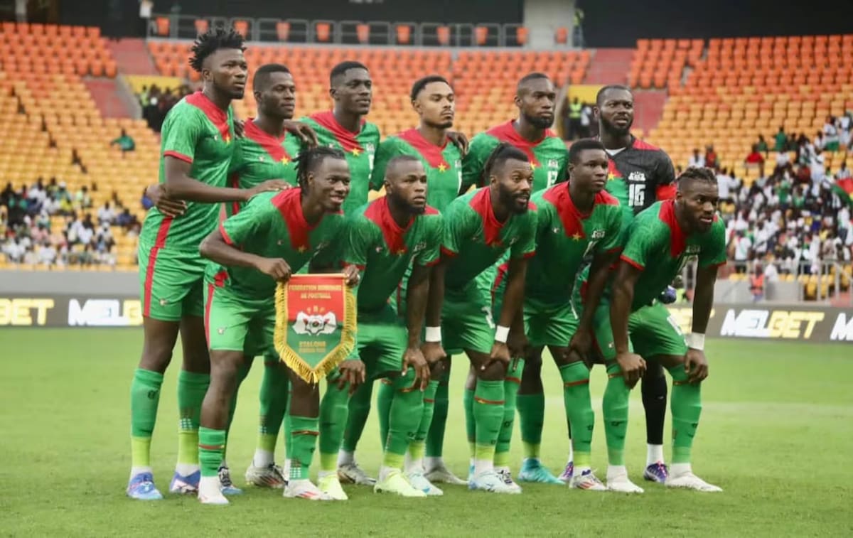 La selección de Burkina Faso