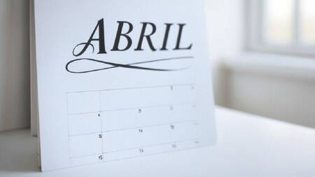 Calendario de abril. Foto: Grok