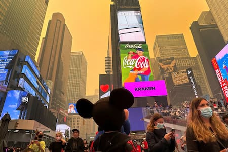 Incendios en Nueva York. Foto: Reuters